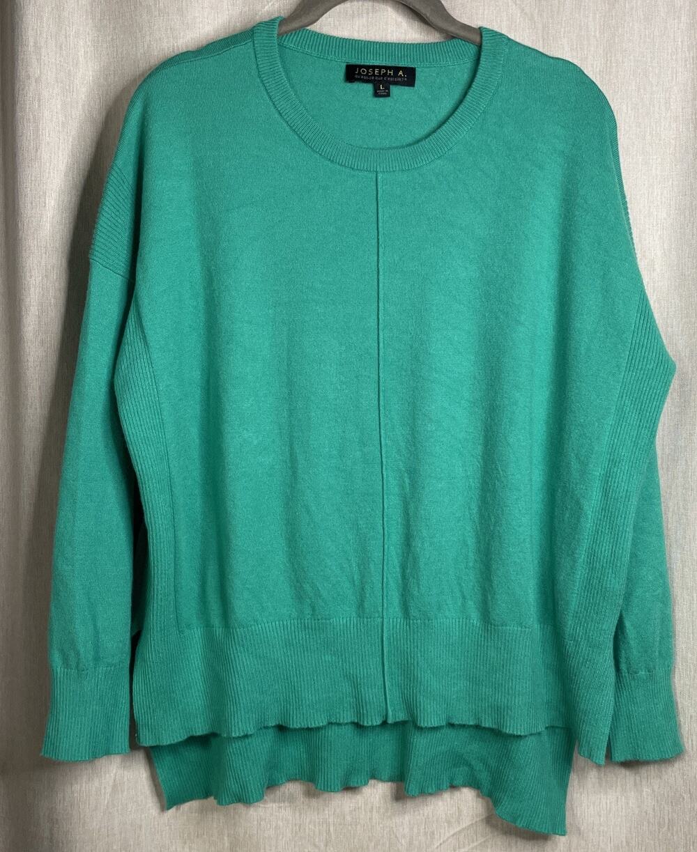Joseph A. Long SLV Pullover Sweater Size Large/Green Pullover/St. Patrick’s Day